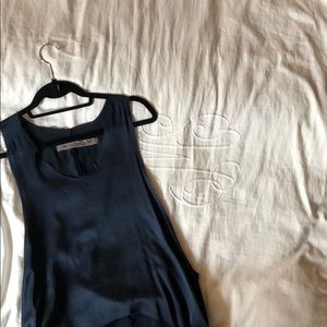 Beautiful handmade in Los Angeles deep cut shirt